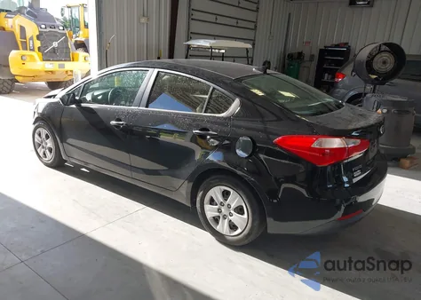 2016 Kia Forte Lx из США, поврежденный, VIN KNAFK4A69G5459004